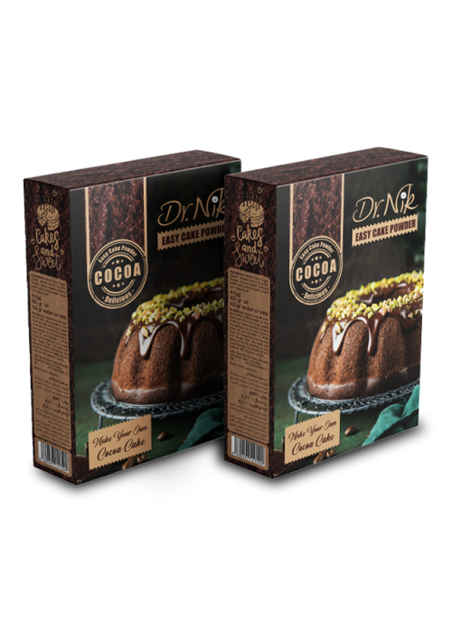 Cocoa Cake Powder Box Dr.Nik  