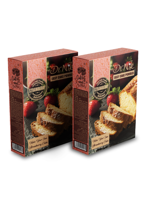 Strawberry Cake Powder Box Dr.Nik