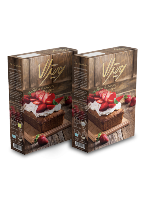 Vitray Strawberry Cake Powder 500 gr