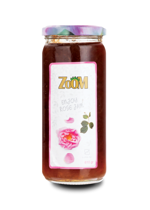 Zoom Damask Rose Jam 610 gr 